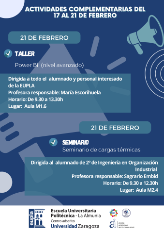 Actividades EUPLA