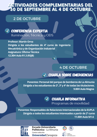 Actividades EUPLA